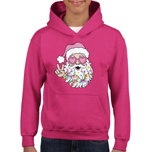 Viral Santa with Christmas Lights Unisex YOUTH