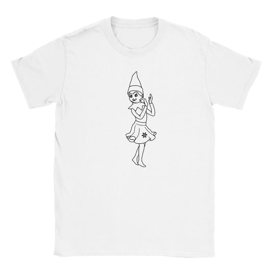 Elf Color Me T-shirt - Girl Elf