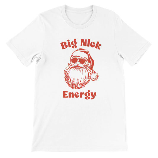 Big Nick Energy Funny Christmas Unisex Tee