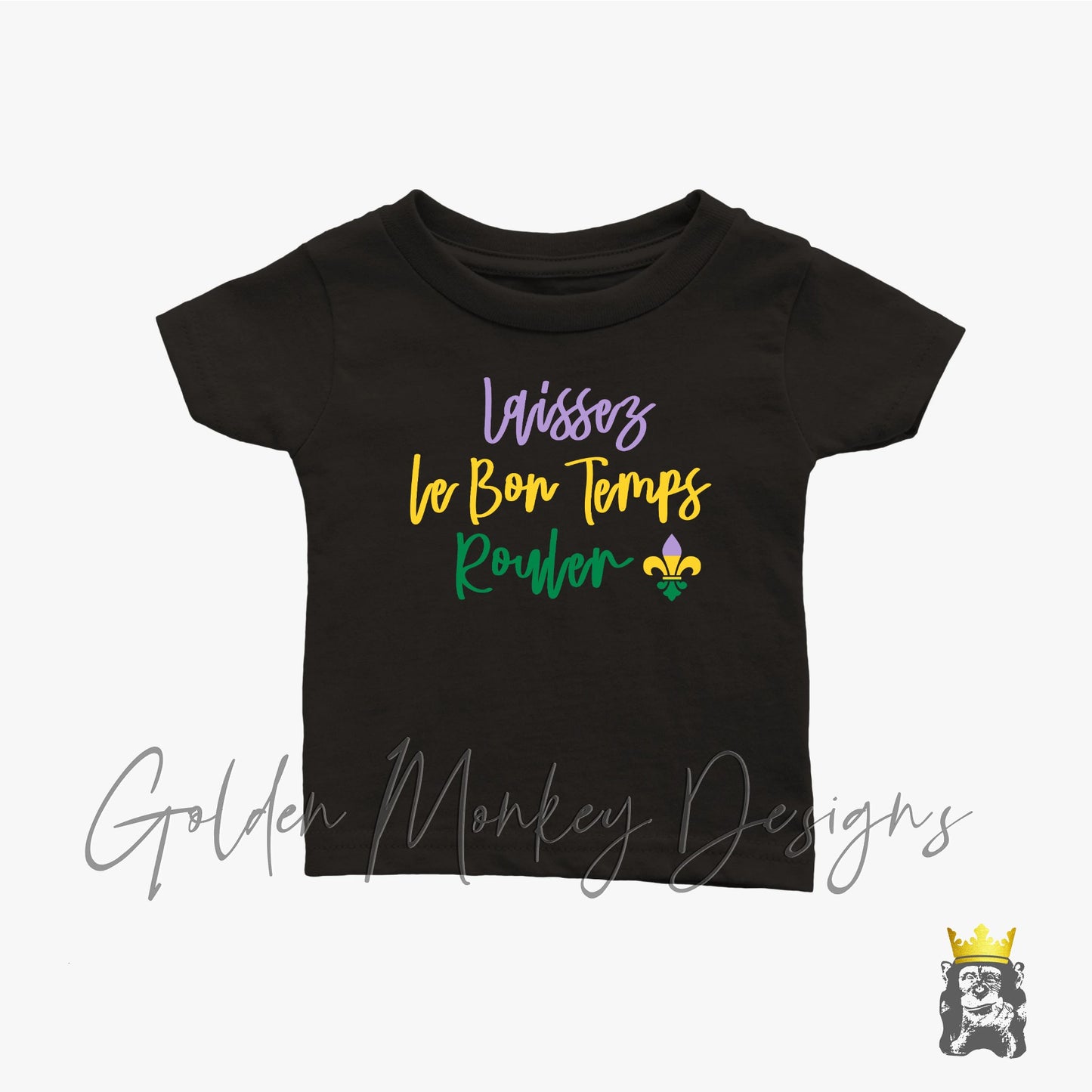 Laissez Les Bons Temps Rouler Youth and Toddler Tee