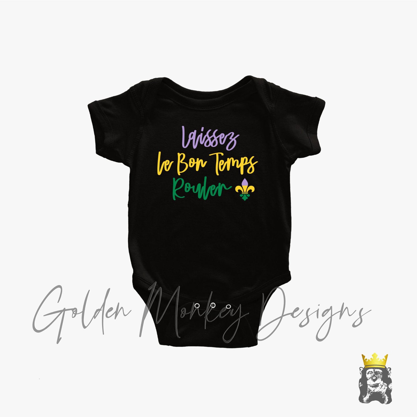 Laissez Les Bons Temps Rouler Youth and Toddler Tee
