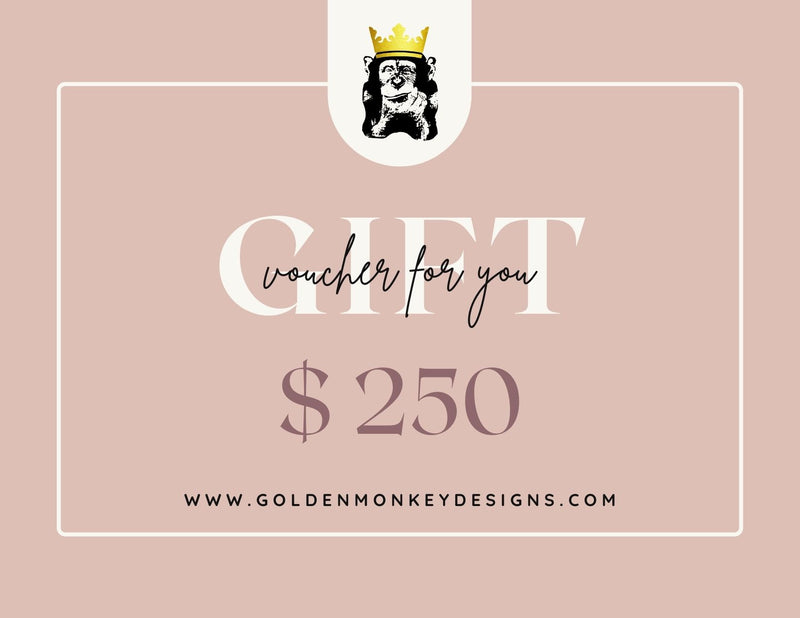 Golden Monkey Designs Gift Card