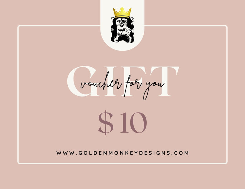 Golden Monkey Designs Gift Card