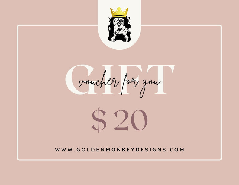 Golden Monkey Designs Gift Card
