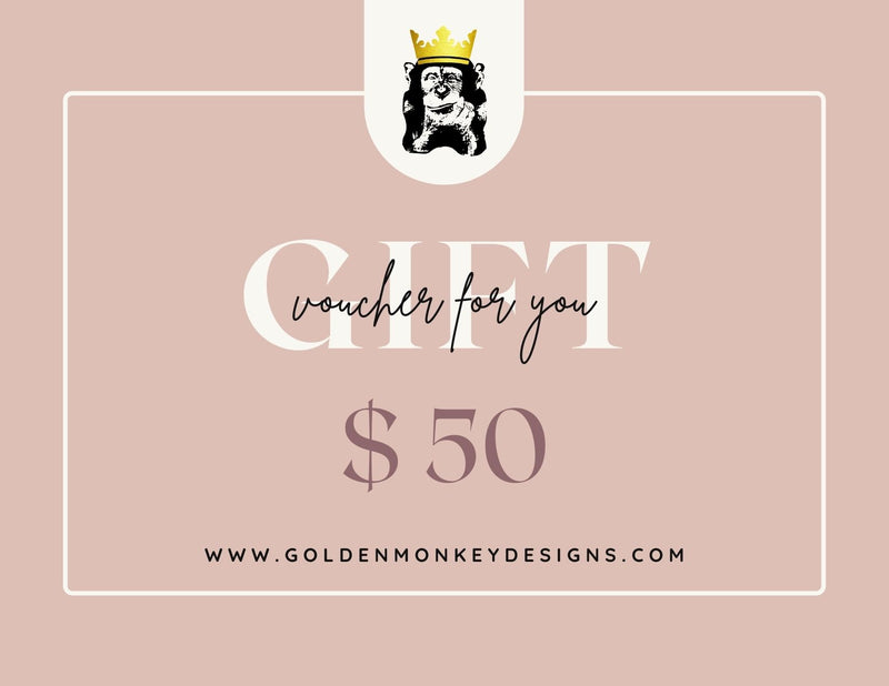 Golden Monkey Designs Gift Card