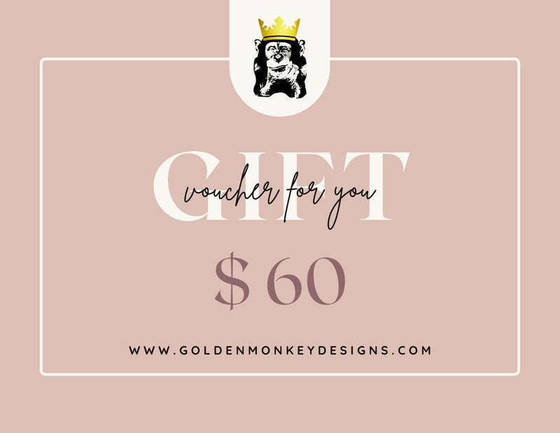 Golden Monkey Designs Gift Card