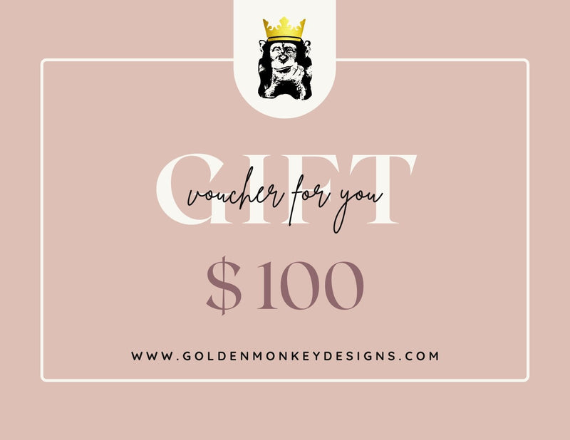 Golden Monkey Designs Gift Card