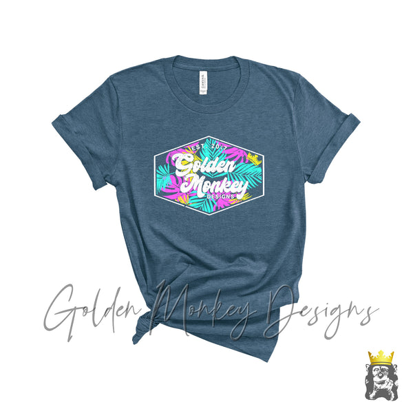 Golden Monkey Designs Tropical Shirt