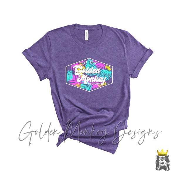 Golden Monkey Designs Tropical Shirt