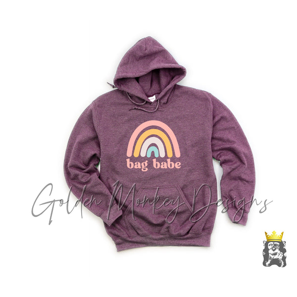 Bag Babe Rainbow Hoodie