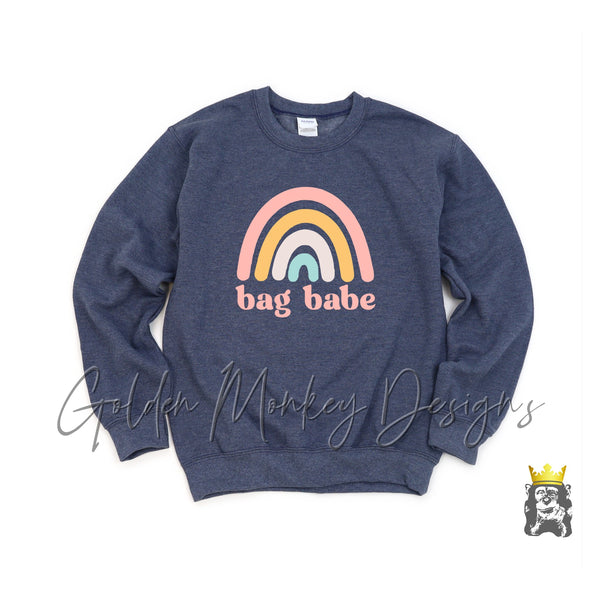 Bag Babe Rainbow Sweatshirt