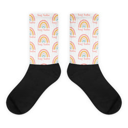 Bag Babe Rainbow Pattern Socks
