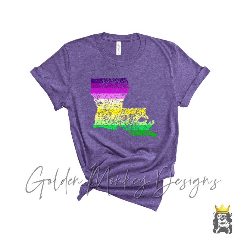 Louisiana Mardi Gras Shirt