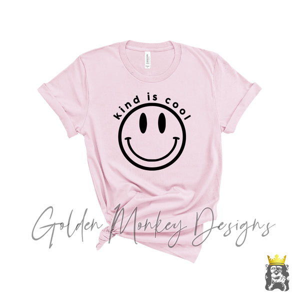 Kind is Cool Smiley Face Shirt