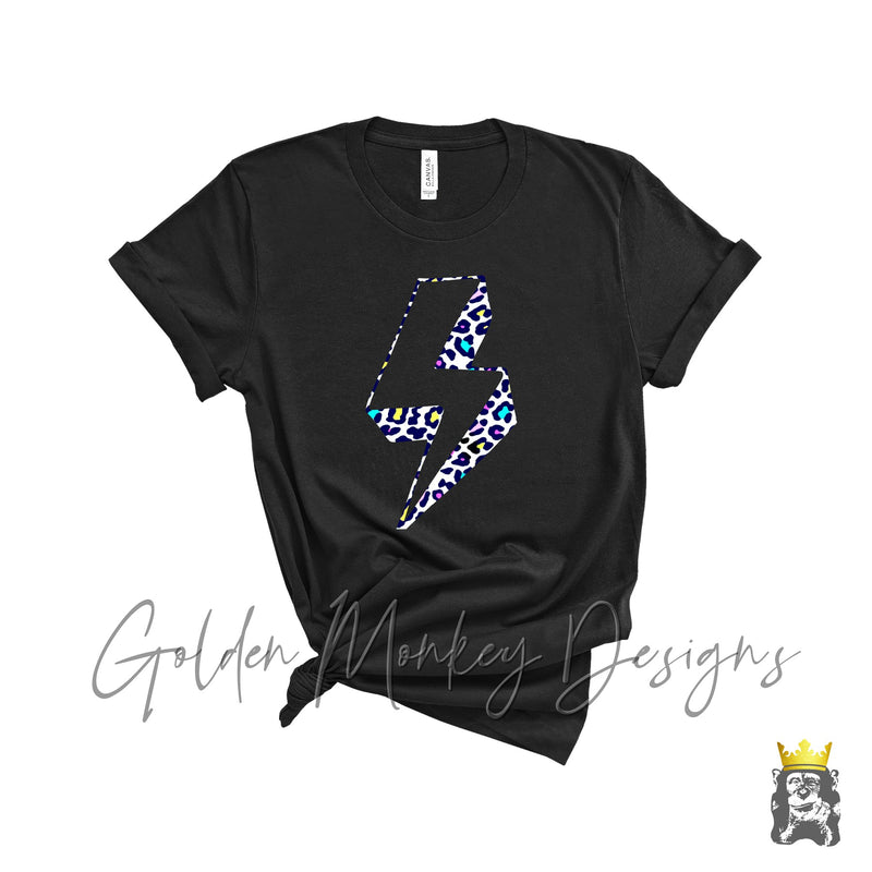 Leopard Lightning Bolt Shirt