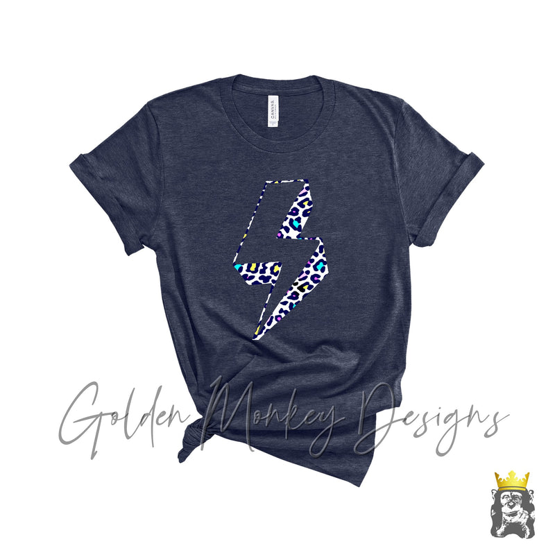 Leopard Lightning Bolt Shirt