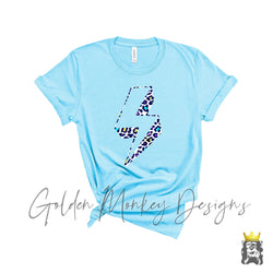 Leopard Lightning Bolt Shirt
