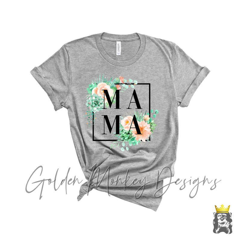 Mama Floral Shirt