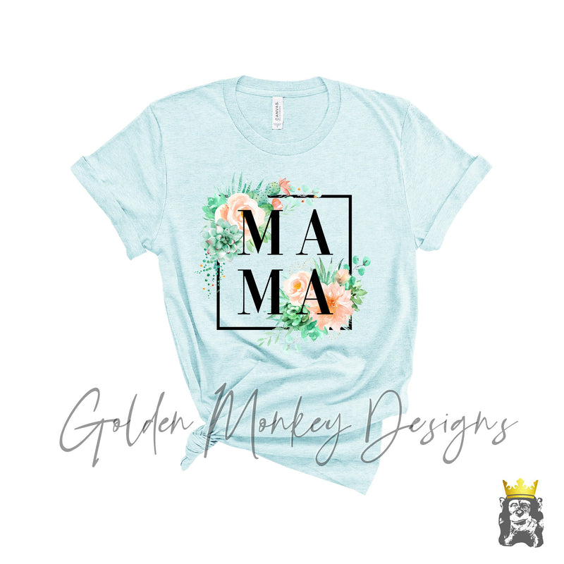 Mama Floral Shirt