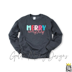 Merry Everything Colorful Christmas Sweatshirt