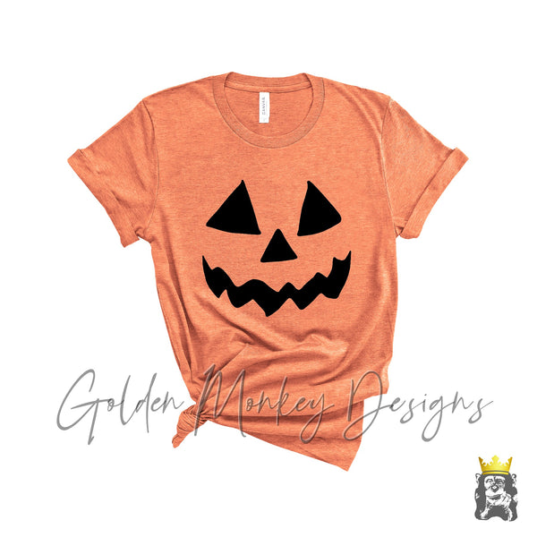 Jack O Lantern Pumpkin Face Shirt
