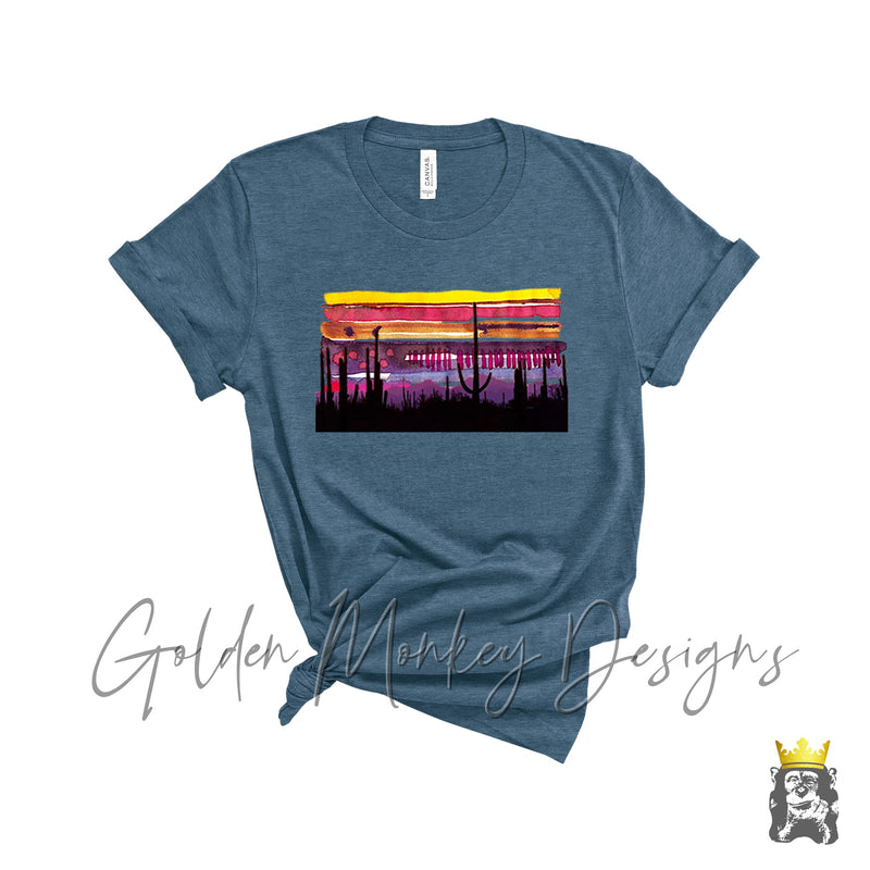 Sunset Serape Shirt