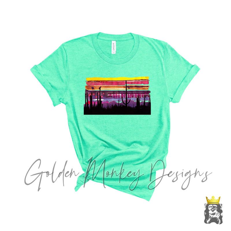 Sunset Serape Shirt