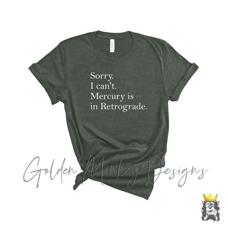 Sorry. I can't. Mercury is in Retrograde.