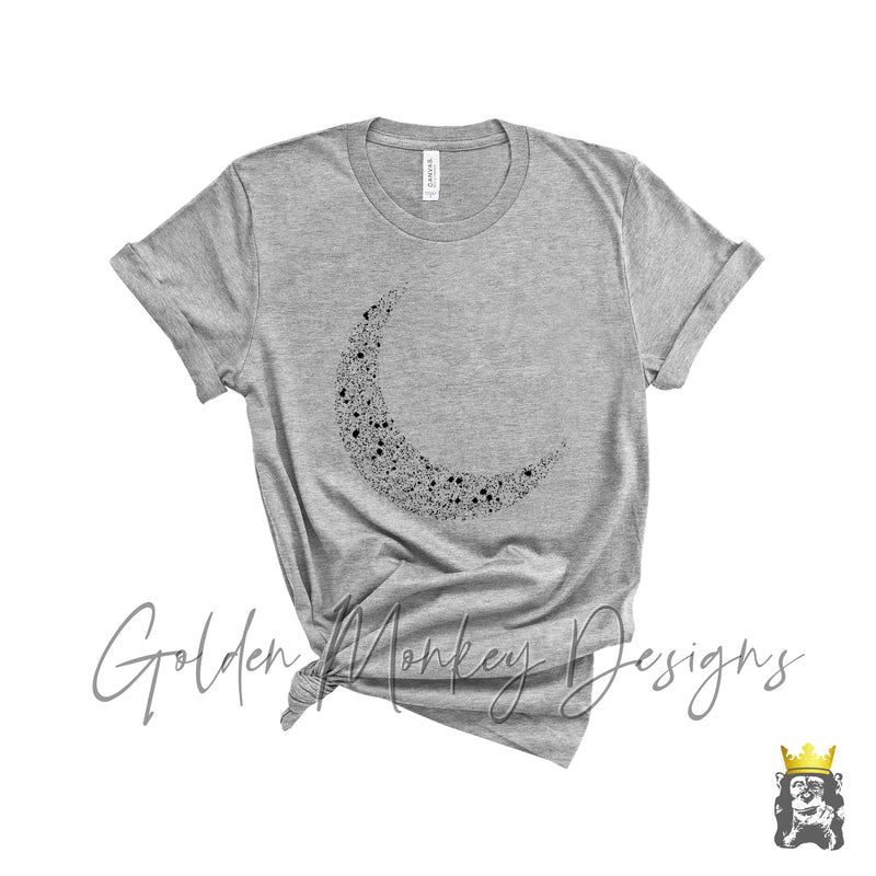 Star Lit Crescent Moon