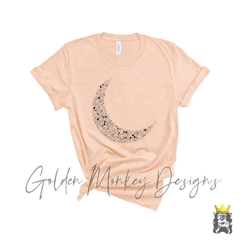 Star Lit Crescent Moon