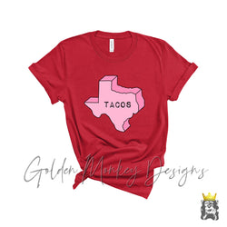 Texas Taco Conversation Heart Shirt
