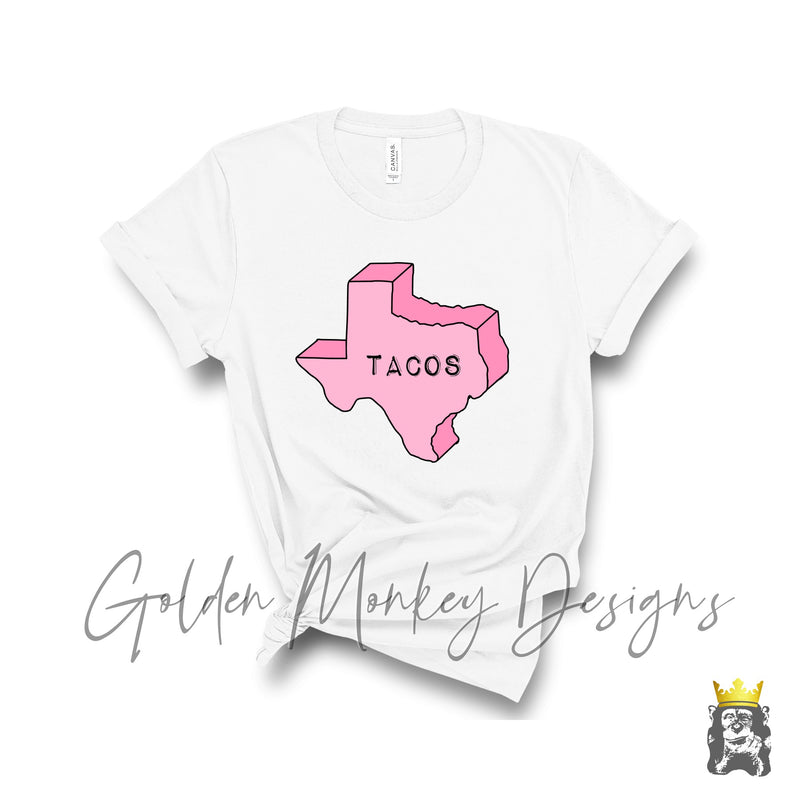 Texas Taco Conversation Heart Shirt