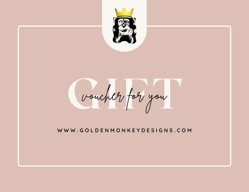 Golden Monkey Designs Gift Card